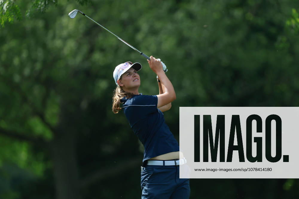 Dow Championship MIDLAND, MICHIGAN - JUNE 11: Helen Briem of Germany plays her fairway shot on the ninth hole during the first round of the Dow Championship at Midland Country Club in Midland, Michigan, USA on Thursday, June 11, 2026. Midland Michigan United States
