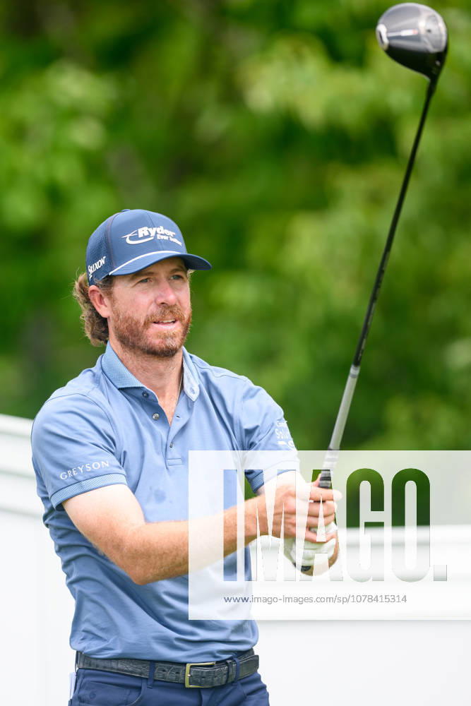 CALEDON, ON - JUNE 11: Sam Ryder of the United States plays his shot from the 16th tee during the first round of the RBC Canadian Open 2026 at TPC Toronto at Osprey Valley North Course on June 11, 2026 in Caledon, Ontario. (Photo by Julian Avram Icon Sportswire) GOLF: JUN 11 PGA, Golf Herren RBC Canadian Open Icon2606111060
