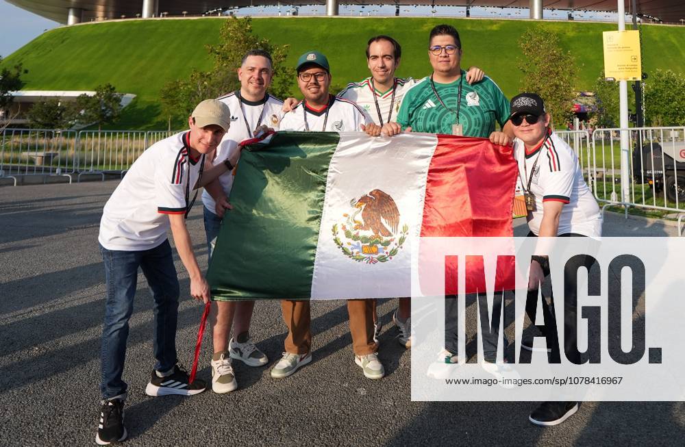 South Korea v Czechia - FIFA World Cup, WM, Weltmeisterschaft, Fussball 2026 - Group A ZAPOPAN, MEXICO – JUNE 11: Fans gather prior to 2026 FIFA World Cup First Stage Group A match between South Korea and Czechia at Estadio Akron (Guadalajara Stadium) in Zapopan, Guadalajara, Mexico on June 11, 2026. Luciano Gonzalez Anadolu Zapopan Mexico. Editorial use only. Please get in touch for any other usage.