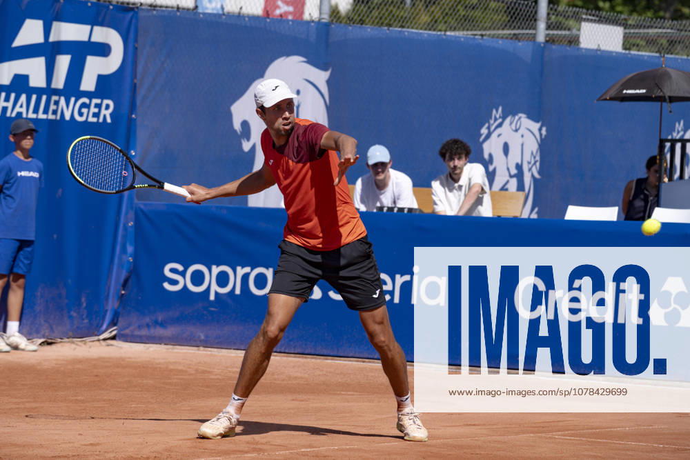 TENNIS : Open Sopra Steria - Lyon Villeurbanne 12 06 2026 Le colombien Daniel Elahi GALAN affronte le belge Kimmer COPPEJANS en 1 4 de finale du tournoi de tennis ATP, Tennis Herren Challenger Tour, Open Sopra Steria à Lyon-Villeurbanne, le 12 06 2026. Photo Sandrine Thesillat PsNewZ