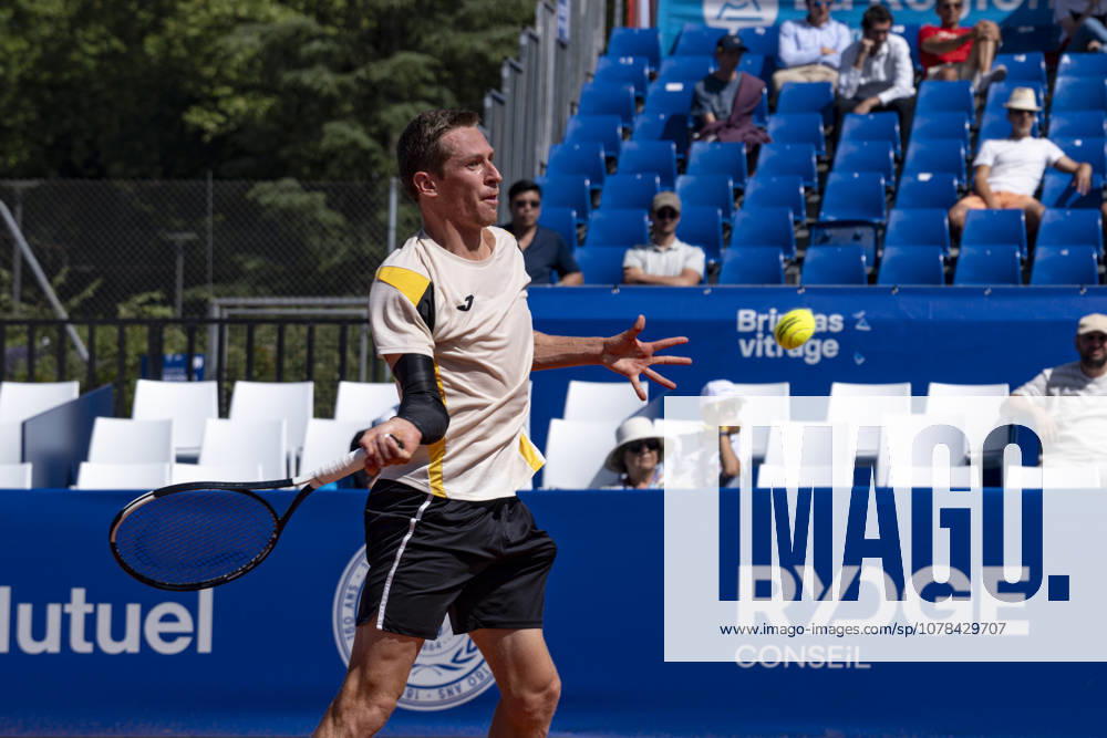 TENNIS : Open Sopra Steria - Lyon Villeurbanne 12 06 2026 Le belge Kimmer COPPEJANS affronte Daniel Elahi GALAN en 1 4 de finale du tournoi de tennis ATP, Tennis Herren Challenger Tour, Open Sopra Steria à Lyon-Villeurbanne, le 12 06 2026. Photo Sandrine Thesillat PsNewZ