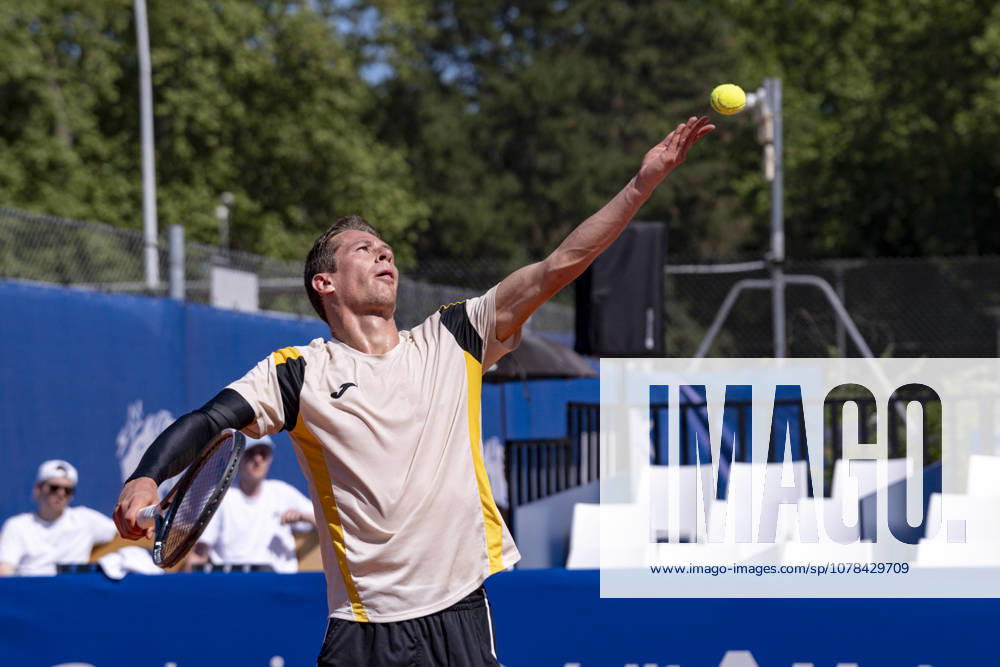 TENNIS : Open Sopra Steria - Lyon Villeurbanne 12 06 2026 Le belge Kimmer COPPEJANS affronte Daniel Elahi GALAN en 1 4 de finale du tournoi de tennis ATP, Tennis Herren Challenger Tour, Open Sopra Steria à Lyon-Villeurbanne, le 12 06 2026. Photo Sandrine Thesillat PsNewZ