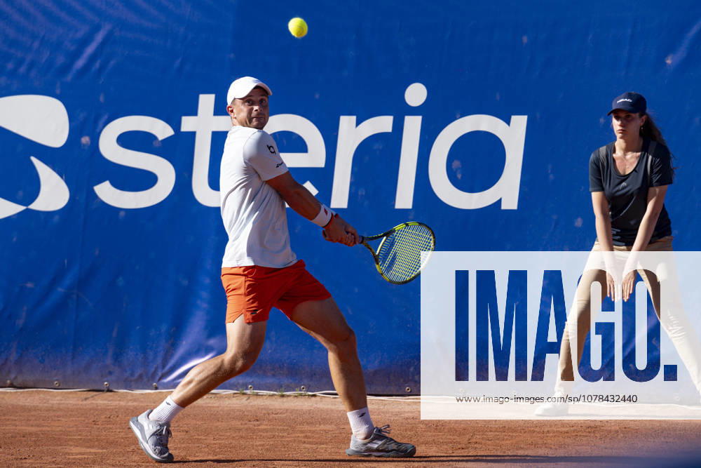 TENNIS : Open Sopra Steria - Lyon Villeurbanne 12 06 2026 Clément Tabur lors du tournoi de tennis ATP, Tennis Herren Challenger Tour, Open Sopra Steria à Lyon-Villeurbanne, le 12 06 2026. Photo Sandrine Thesillat PsNewZ