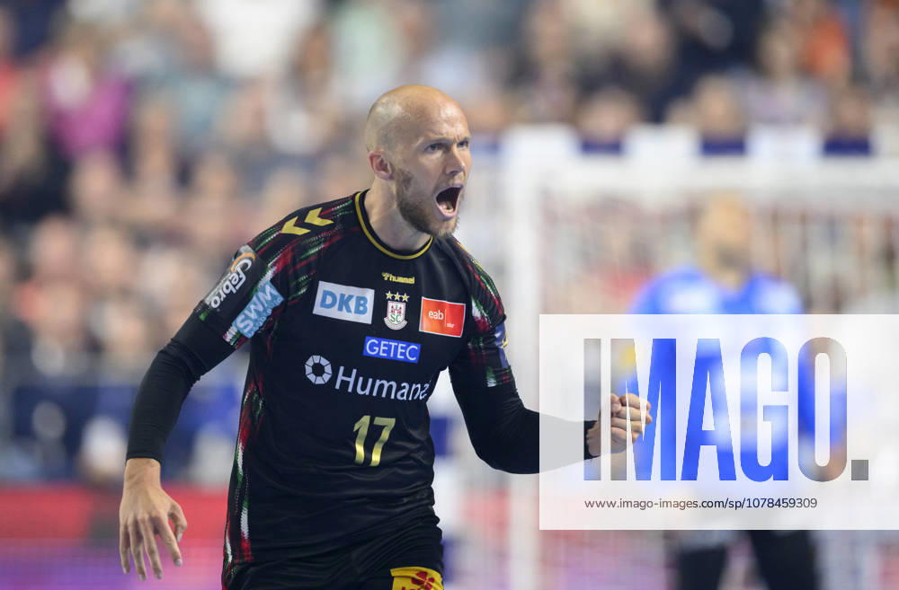 Cheers Tim HORNKE SCM , semi-final SC Magdeburg MD vs Füchse Berlin, on 13 06 2026 Men Handball EHF Champions League Final4 2026, from 13 06 14 06 2026 in Cologne Germany Lanxess Arena