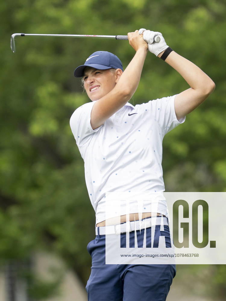 MIDLAND, MI - JUNE 13: Helen Briem hits the ball during round three of the LPGA, Golf Damen Dow Championship on June 13, 2026, at Midland Country Club in Midland, Michigan. (Photo by Joseph Weiser Icon Sportswire) GOLF: JUN 13 LPGA Dow Championship Icon2606130183