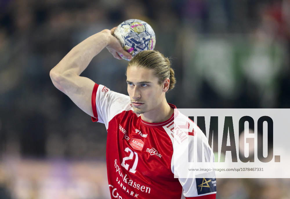 Juri Knorr AH action semi-final Aalborg Handbold AH vs Barca, on 13 06 2026 Men Handball EHF Champions League Final4 2026, from 13 06 14 06 2026 in Cologne Germany Lanxess Arena