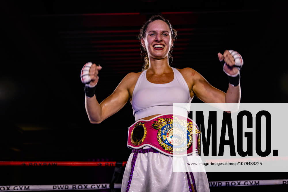 Lara Ochmann (Germany) winner by decision during the WBO International Super Feather Title Fight between Lara Ochmann (Germany) vs. Amanda Chan (Singapore) at Gorzelniaski Halle on June 13, 2026 in Flensburg, Germany. Schleswig-Holstein Germany