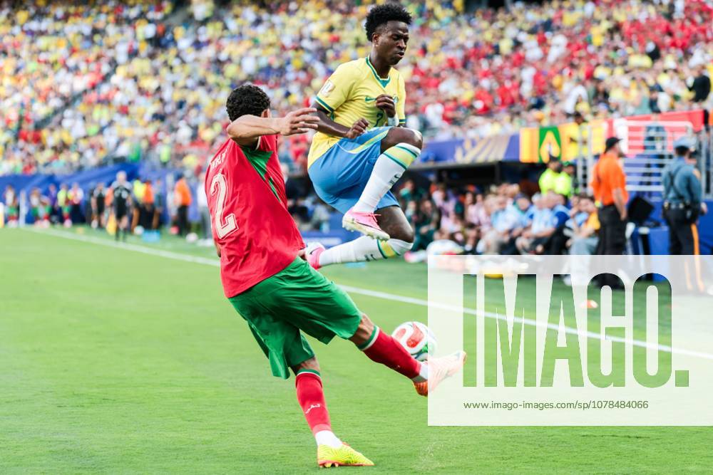 FIFA World Cup, WM, Weltmeisterschaft, Fussball 2026 - Group C - Brazil v Morocco Vinicius Jr. player of Brazil during the match between Brazil and Morocco in the first round of Group C of the 2026 FIFA World Cup group stage at New York New Jersey Stadium, on Saturday, June 13, 2026.(Foto: Vanessa Carvalho Brazil Photo Press IMAGO) Sports %G