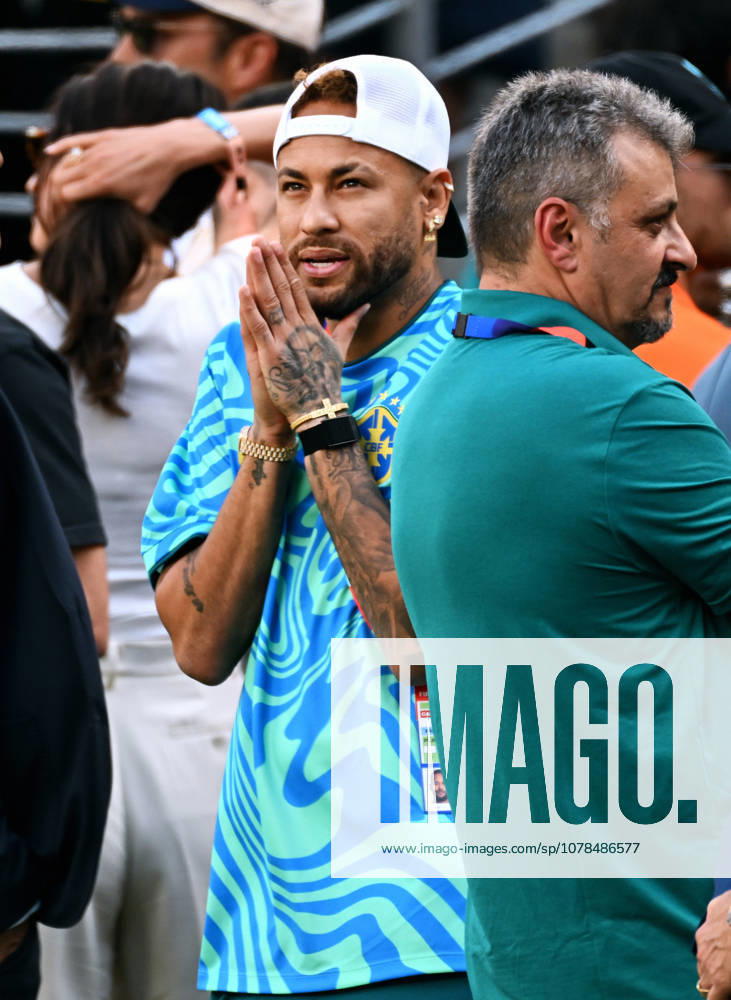 Soccer, International match, Men, FIFA World Cup 2026, Soccer World Cup, USA, Group C, MetLife Stadium New Jersey Brazil Morocco Neymar BRA Single image, Portraits, Portrait