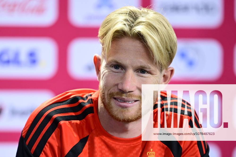 Belgian national football team - 2026 FIFA World Cup, WM, Weltmeisterschaft, Fussball - media activities 13 06 2026 RENTON, UNITED STATES OF AMERICA - JUNE 13 : De Bruyne Kevin forward of Belgium pictured during a press conference, PK, Pressekonferenz at the training grounds of the Belgian national football team during the 2026 FIFA World Cup on June 13, 2026 in Renton, United States of America, 13 06 2026 Renton United States of America
