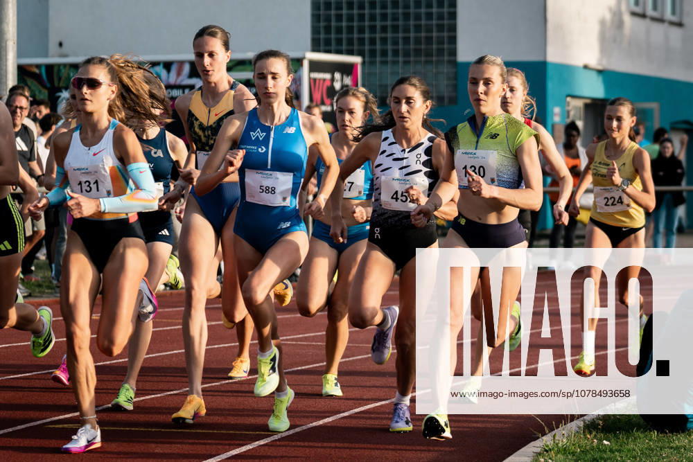 Meisl Verena TV Wattenscheid 01, 588, 1500m Women , Nele Wessel Koenigsteiner LV, 130, 1500m Women , Krause Gesa Felicitas Silvesterlauf Trier, 452, 1500m Women , GER, Leichtathletik, Athletics, Merck Laufgala, Pfungstadt, 13 06 2026, GER, Leichtathletik, Athletics, Merck Laufgala, Pfungstadt, 13 06 2026 Pfungstadt