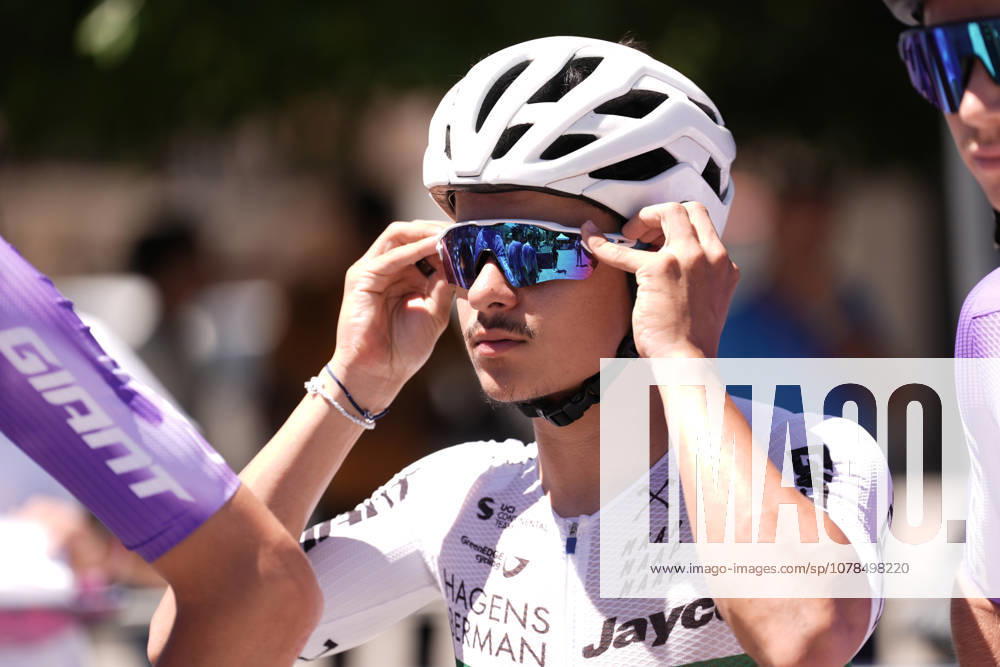 Portugal s Daniel Moreira of Hagens Berman Jayco during Stage 1 of the Giro Next Generation from Reggio Calabria to Vibo Valentia Italy, Saturday June 14, 2026(Photo Massimo Paolone LaPresse)