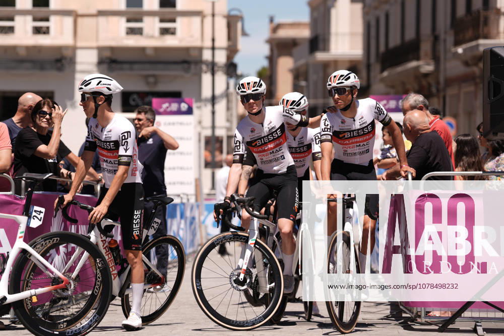 Biesse - Carrera - Premac team during Stage 1 of the Giro Next Generation from Reggio Calabria to Vibo Valentia Italy, Saturday June 14, 2026(Photo Massimo Paolone LaPresse)