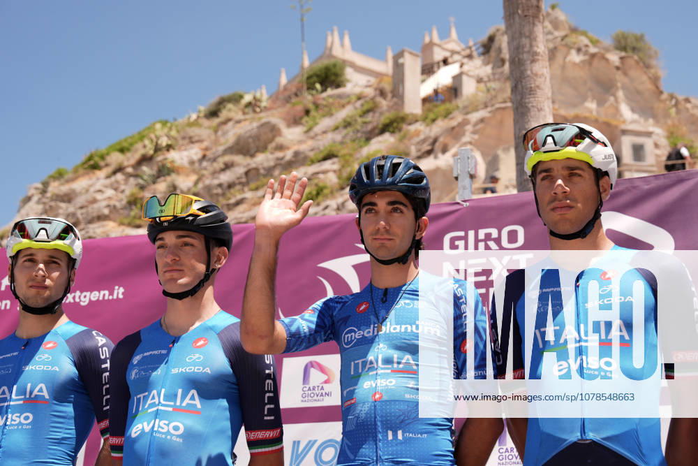 The blue jersey Italy s Luca Fraticelli of Nazionale Italiana during Stage 2 of the Giro Next Gen 2026, from Tropea to Crotone, Italy, Monday