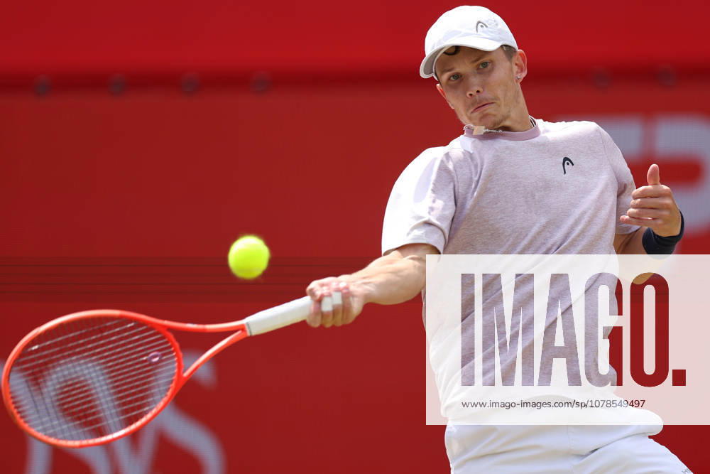 Harry Wendelken of GB in action HSBC Queen s Club Championships, Day Ten, Tennis, Queen s Club, West Kensington, London, UK - 15 Jun 2026London Queen s Club United Kingdom