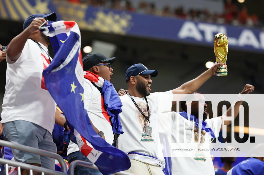 (260615) -- ATLANTA, June 15, 2026 -- Fans of Cape Verde cheer prior to the group H match between Spain and Cape Verde at the 2026 FIFA World Cup, WM, Weltmeisterschaft, Fussball at Atlanta Stadium in Atlanta, the United States, June 15, 2026. ) (SP)U.S.-ATLANTA-FOOTBALL-FIFA WORLD CUP-GROUP H-ESP VS CPV WangxKaiyan