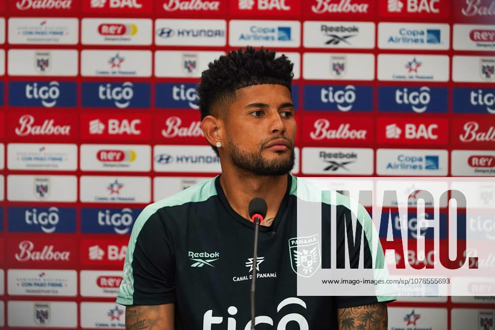 Panama Training Day - 2026 FIFA World Cup, WM, Weltmeisterschaft, Fussball Andres ANDRADE 16 of Panama national football team during the press conference, PK, Pressekonferenz before the training day ahead the 2026 FIFA World Cup Group L match against Ghana at Nottawasaga Resort. on June 15, 2026 in Toronto, Canada. (Photo by Leonardo Ramirez Eyepix Group)