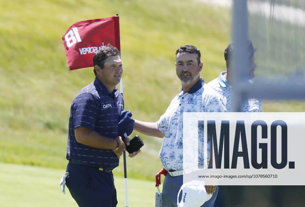 Patrick Reed plays a practice round on the Monday before the 126th U.S. Open Golf Championship at Shinnecock Hills Golf Club on Monday, June 15, 2026 in Southampton, New York. NYP20260615313 JOHNxANGELILLO