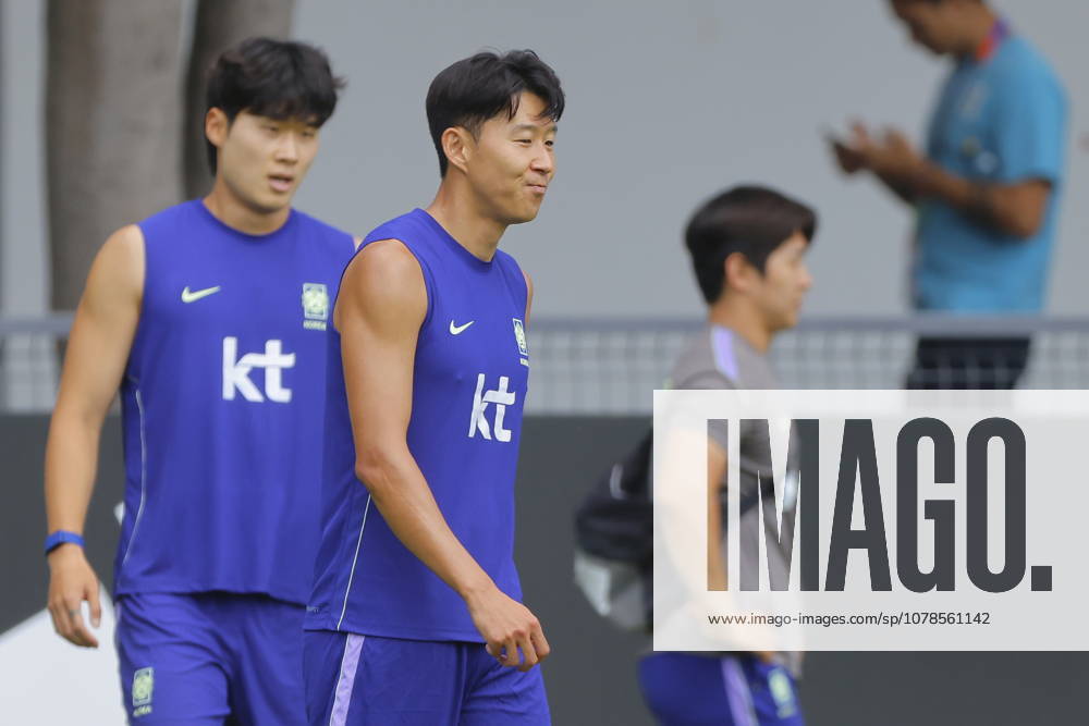 FIFA World Cup, WM, Weltmeisterschaft, Fussball 2026 - South Korea training session South Korean s Son Heung-Min takes part in a training session in Guadalajara, Mexico, 15 June 2026. South Korea will face Mexico in a FIFA 2026 World Cup group A match on 19 June. Guadalajara Mexico