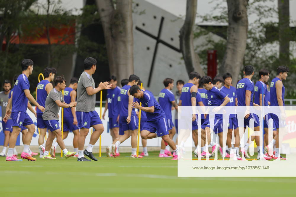FIFA World Cup, WM, Weltmeisterschaft, Fussball 2026 - South Korea training session South Korean players take part in a training session in Guadalajara, Mexico, 15 June 2026. South Korea will face Mexico in a FIFA 2026 World Cup group A match on 19 June. Guadalajara Mexico