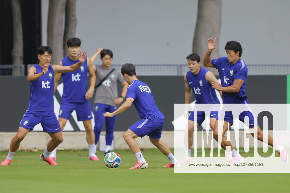 FIFA World Cup, WM, Weltmeisterschaft, Fussball 2026 - South Korea training session South Korean players take part in a training session in Guadalajara, Mexico, 15 June 2026. South Korea will face Mexico in a FIFA 2026 World Cup group A match on 19 June. Guadalajara Mexico