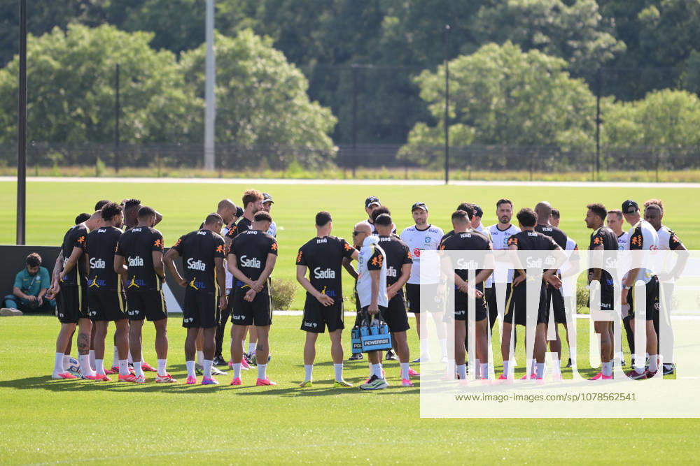 Soccer, 2026 World Cup, 20260615, Brazil training. Pictured