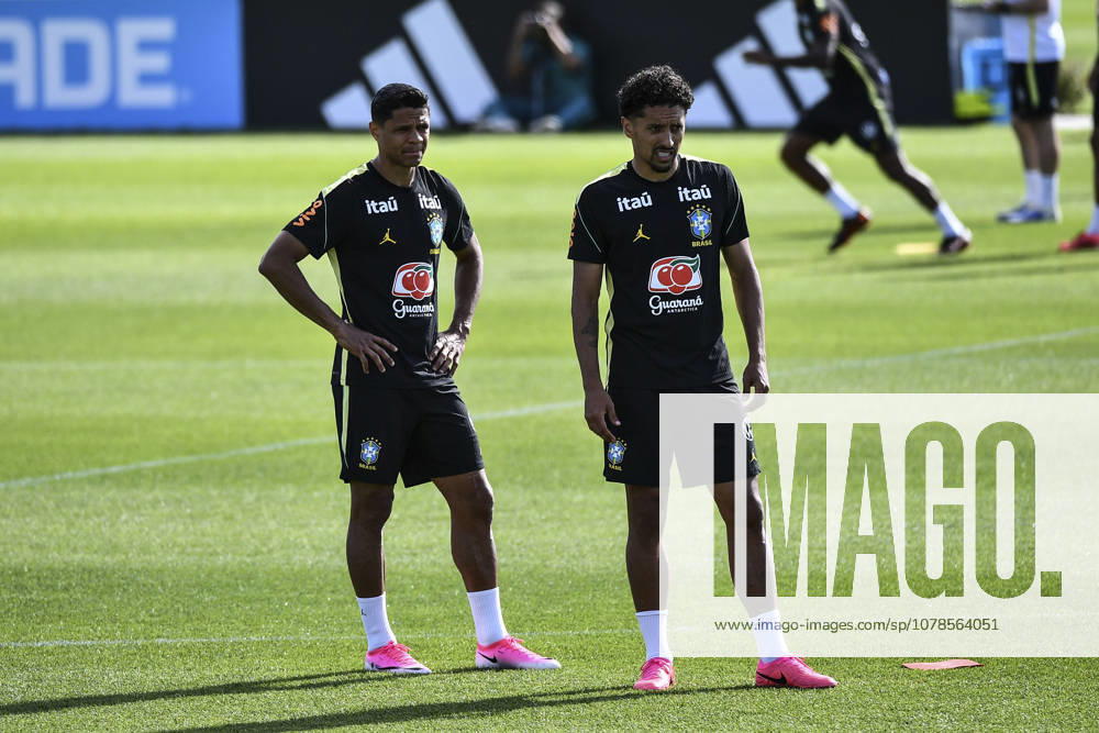 Douglas Santos and Marquinhos training at their New Jersey base the Columbia Park Training Facility in Morristown, NJ, United States. (Photo by Rebekah Wynkoop SPP)