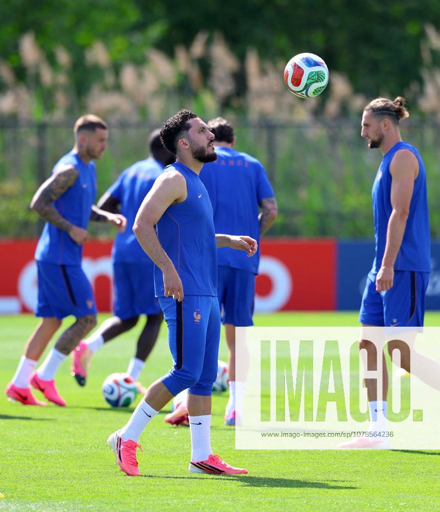 French Soccer Team at Practice Session - New Jersey French player Rayan Cherki participes during a training session for the 2026 World Cup ahead of France-Senegal in New Jersey on June 15, 2026. Photo by Charles Guerin ABACAPRESS.COM Morristown NJ
