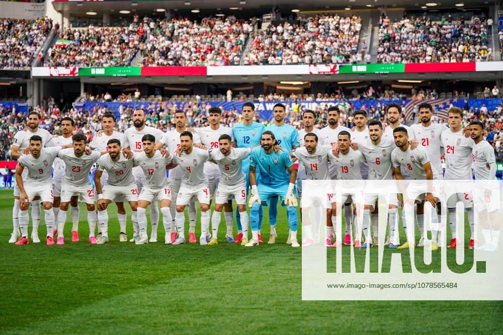 USA Soccer 2026 FIFA World Cup Group Stage Group G Iran vs. New Zealand SoFi Stadium Inglewood, Los Angeles County, California Team photo of Iran, wide shot,detected_source_language