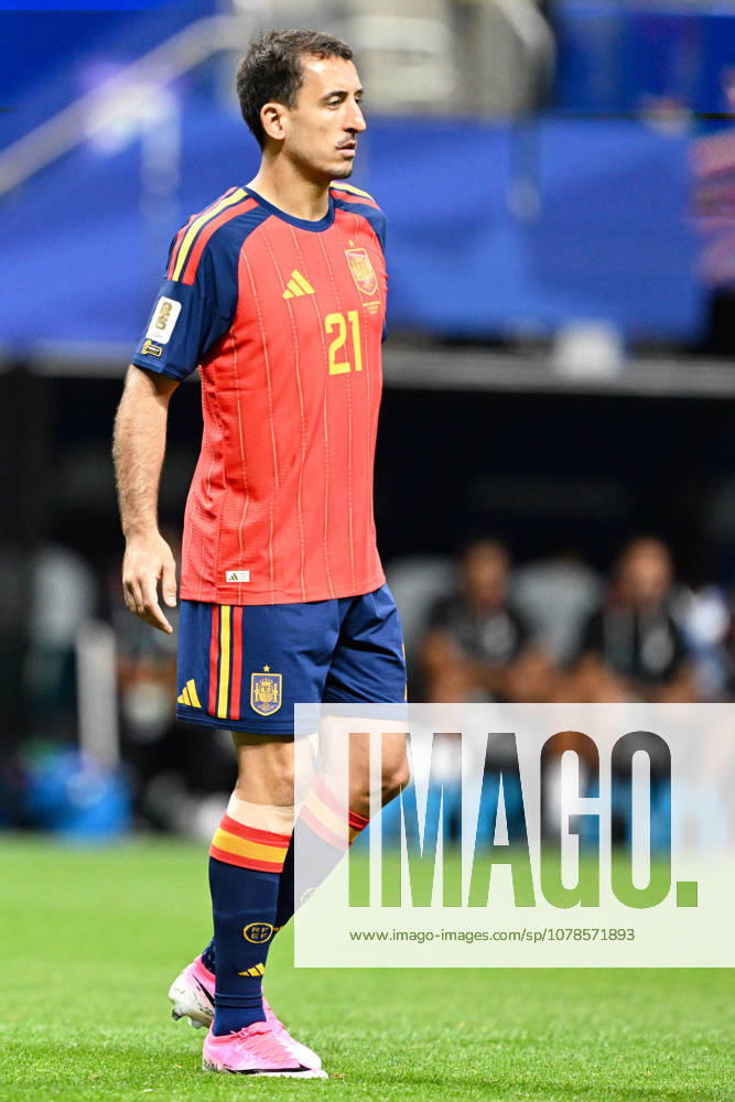 Spain V Cape Verde FIFA World Cup, WM, Weltmeisterschaft, Fussball 2026, 15 June 2026 Spain V Cape Verde- World Cup - June 15: Mikel Oyarzabal (Spain) (Photo by Darren Campbell Sportpix SIPA USA) Atlanta Los Angeles Stadium Atlanta USA