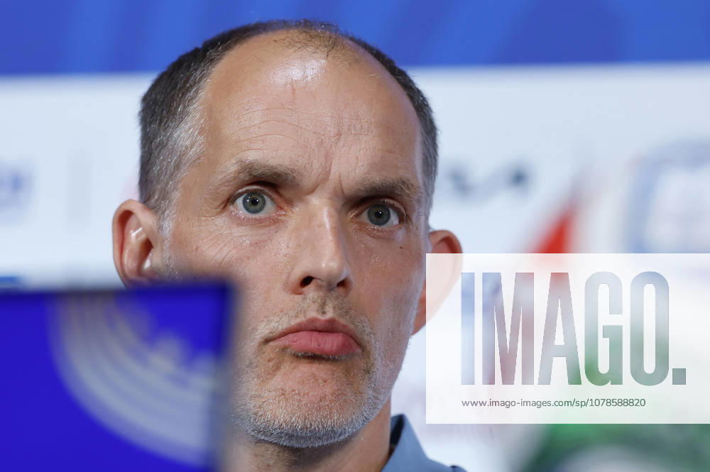 Thomas Tuchel head coach of England attends a press conference, PK, Pressekonferenz during the FIFA World Cup, WM, Weltmeisterschaft, Fussball 2026 in Dallas, USA, 16 June 2026. FIFA World Cup 2026 - England press conference !ACHTUNG: NUR REDAKTIONELLE NUTZUNG!