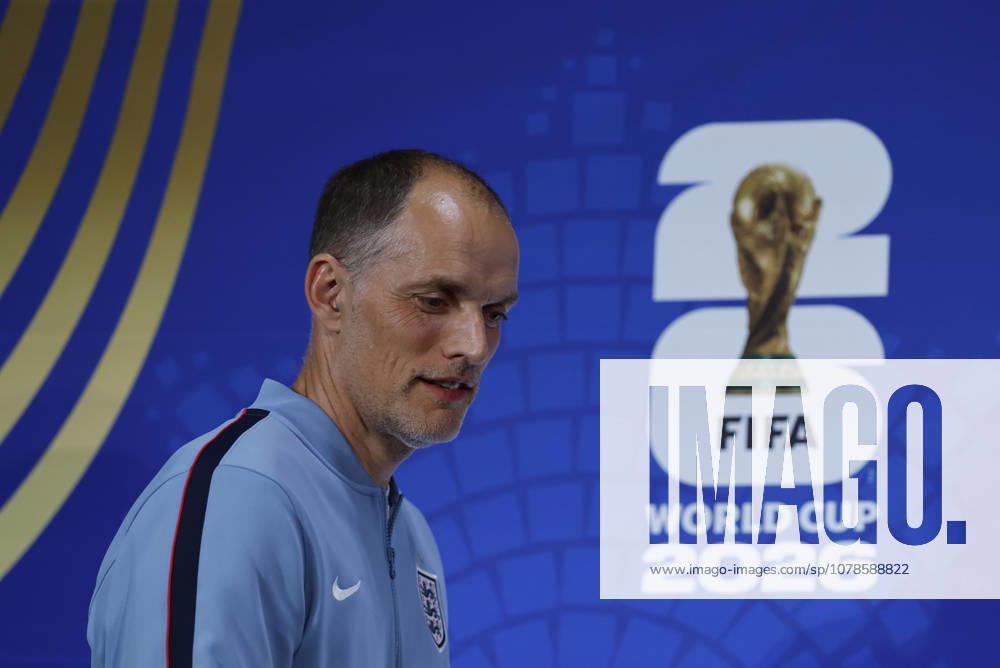 Thomas Tuchel head coach of England attends a press conference, PK, Pressekonferenz during the FIFA World Cup, WM, Weltmeisterschaft, Fussball 2026 in Dallas, USA, 16 June 2026. FIFA World Cup 2026 - England press conference !ACHTUNG: NUR REDAKTIONELLE NUTZUNG!