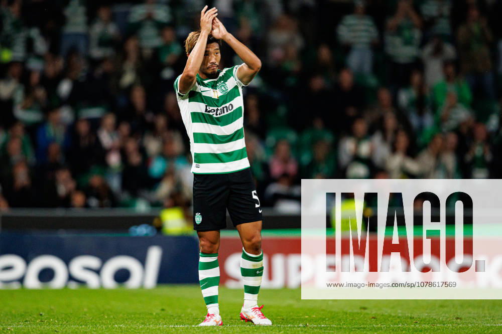 Hidemasa Morita seen during Liga Portugal game between teams of Sporting CP and Gil Vicente FC at Estadio Jose Alvalade (Maciej Rogowski Ball Raw Images PT) Lisbon Estadio Jose Alvalade Portugal