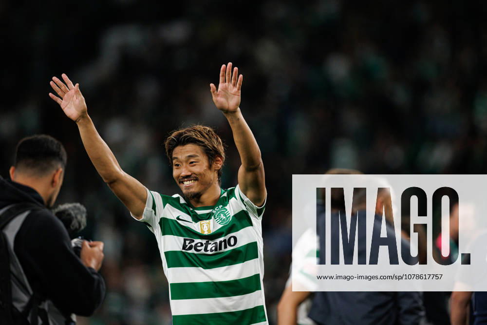 Hidemasa Morita seen during Liga Portugal game between teams of Sporting CP and Gil Vicente FC at Estadio Jose Alvalade (Maciej Rogowski Ball Raw Images PT) Lisbon Estadio Jose Alvalade Portugal