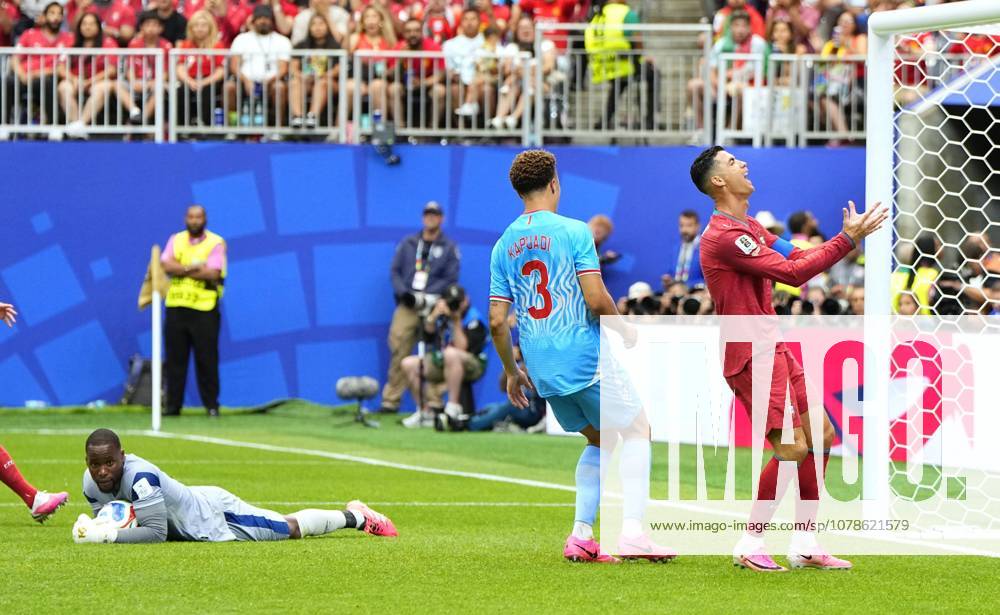 Football: 2026 World Cup Portugal s Cristiano Ronaldo (R) reacts after failing to score in the second half of a World Cup Group K football match against Congo DR at Houston Stadium in Houston, Texas, on June 17, 2026. A14AA0005619251P