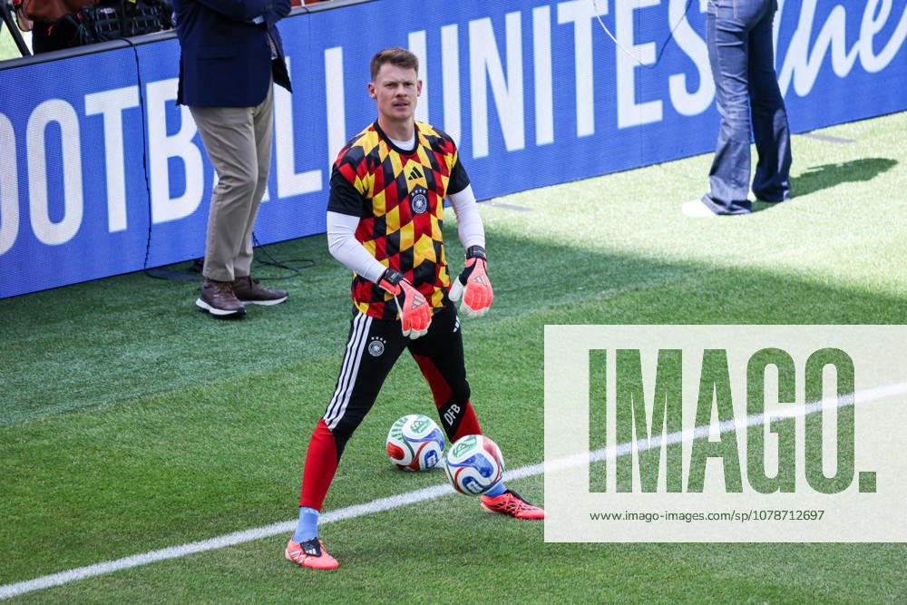 Germany v Cote D Ivoire: Group E - FIFA World Cup, WM, Weltmeisterschaft, Fussball 2026 Alexander Nubel plays with the ball during a warm-up session before the FIFA World Cup 2026 group stage match between Germany and Ivory Coast at Toronto Stadium in Toronto, Ontario, Canada, on June 20, 2026. Toronto Ontario Canada