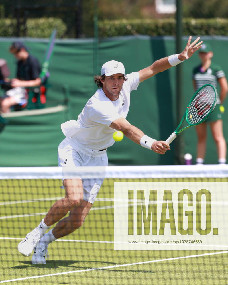 Henri Squire GER, Mens Singles, Qualifying, Wimbledon Tennis, Wimbledon 2026, Grand Slam, ITF, ATP, WTA, AELTC, London, Great Britain, June 22, 2026,detected_source_language