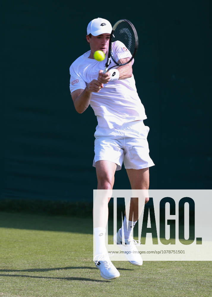 Lukas Neumayer AUT, Mens Singles, Qualifying, Wimbledon Tennis, Wimbledon 2026, Grand Slam, ITF, ATP, WTA, AELTC, London, Great Britain, June 22, 2026,detected_source_language