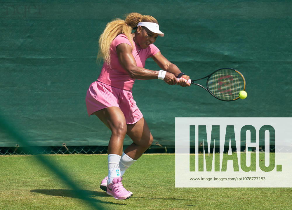 2026 Wimbledon, June 23, Practice LONDON, - JUNE 23: Serena Williams of the United States during the 2026 Wimbledon, June 23, Practice at The all England club, Wimbledon on June 23, 2026 in London, GBR. London The all England club, Wimbledon GBR