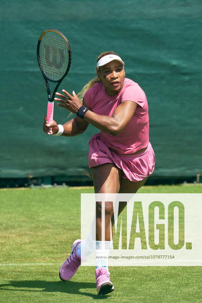 2026 Wimbledon, June 23, Practice LONDON, - JUNE 23: Serena Williams of the United States during the 2026 Wimbledon, June 23, Practice at The all England club, Wimbledon on June 23, 2026 in London, GBR. London The all England club, Wimbledon GBR