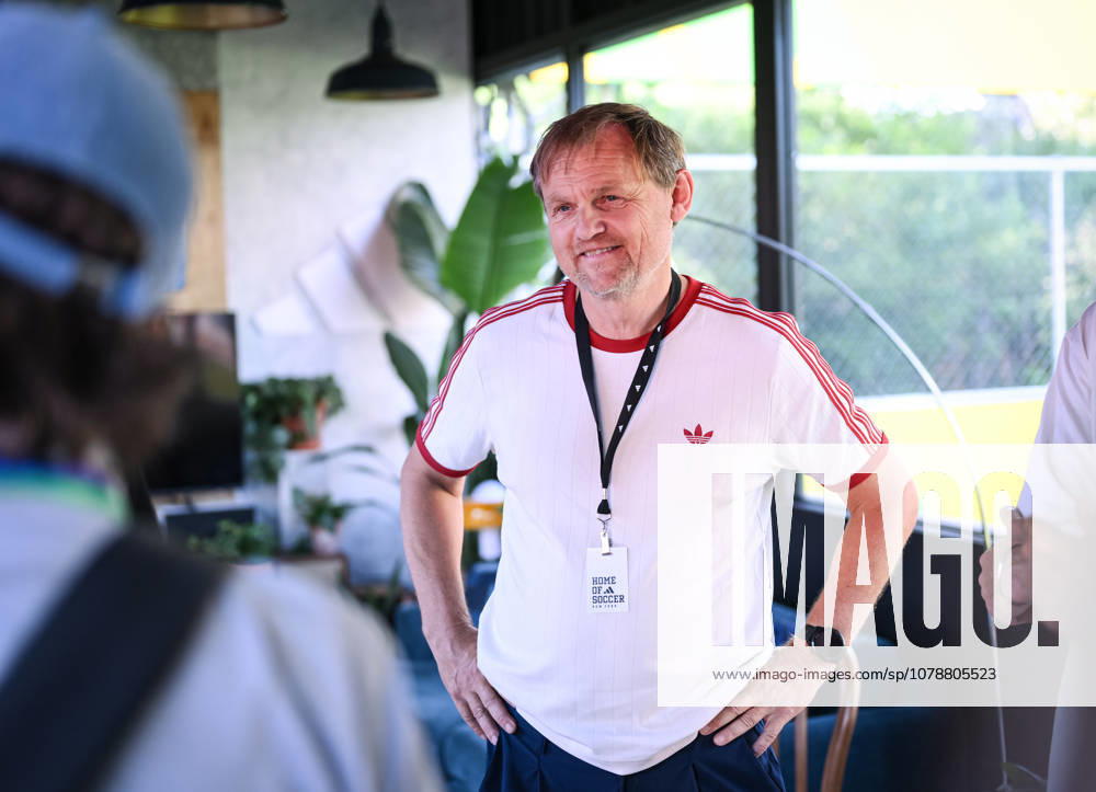 Soccer, 2026 FIFA World Cup, June 24, 2026, Adidas Home of Soccer, Brooklyn Bridge Park, New York, Media Briefing with Adidas CEO Björn Gulden