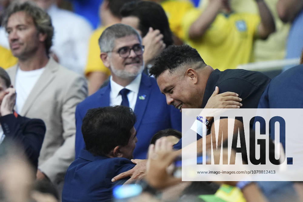 Ronaldo Luis Nazario de Lima is seen during the FIFA World Cup, WM, Weltmeisterschaft, Fussball 2026 Group C match between Scotland and Brazil at Miami Stadium on June 24, 2026 in Miami, United States. Miami Gardens United States - ZUMAa181 20260624_zaa_a181_158