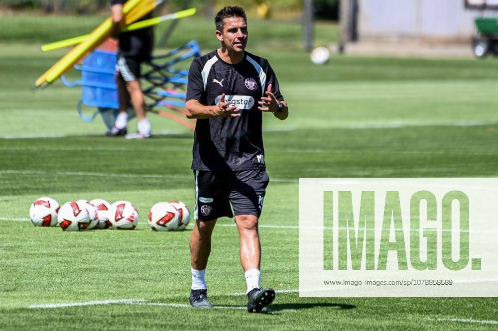 Coach Marcel Rapp, St. Pauli, Germany, Hamburg, Training Facility on Kollaustrasse, Soccer, 2. Bundesliga, FC St. Pauli