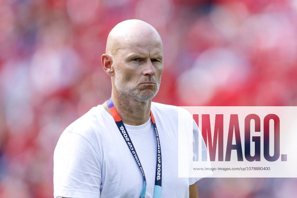 FOXBOROUGH - Norway manager Stale Solbakken during the FIFA 2026 World Cup Group I match between Norway and France at Boston Stadium on June 26, 2026, in Foxborough, United States. MAURICE VAN STEEN ANP FIFA World Cup, WM, Weltmeisterschaft, Fussball 2026 2026 ANPxSportx xMauricexvanxSteenxIVx 562111576 originalFilename: 562111576