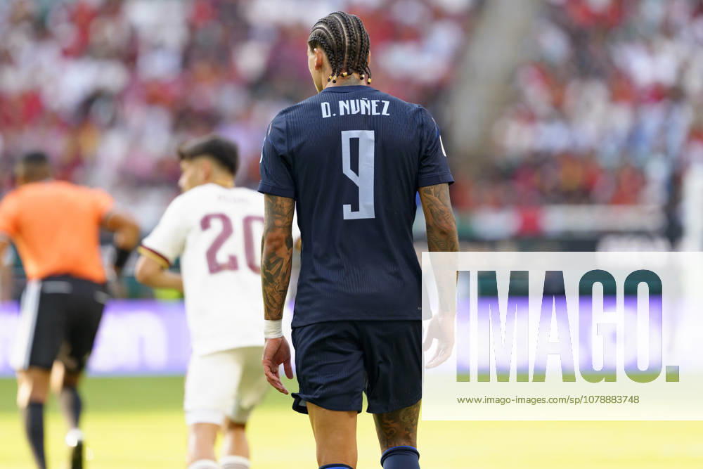 Darwin Nunez seen during FIFA World Cup, WM, Weltmeisterschaft, Fussball 2026 game between national teams of Uruguay and Spain (Edmund Wong Ball Raw Images) Zapopan Estadio Guadalajara Mexico