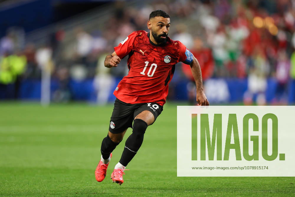 SEATTLE, WA - JUNE 26: Forward Mohamed Salah 10 of Egypt runs on the field during the FIFA World Cup, WM, Weltmeisterschaft, Fussball 2026 Group G match between Egypt and IR Iran on June 26, 2026 at Seattle Stadium in Seattle, Washington. (Photo by Henry Rodenburg Icon Sportswire) SOCCER: JUN 26 FIFA World Cup 26 Group G - Egypt vs IR Iran Icon260626073