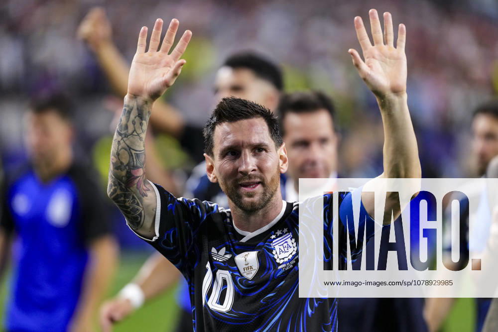 Lionel Messi of Argentina after the match between Jordan and Argentina in the third round of the group stage of the 2026 World Cup, held at Dallas Stadium in Dallas, United States. Richard Callis Fotoarena (Richard Callis SPP)