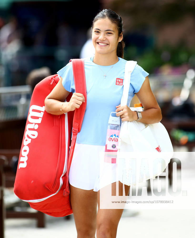 Emma Raducanu seen ahead of a practice session. Wimbledon Tennis Championships, Practice and Previews, The All England Lawn Tennis and Croquet Club, London, UK - 28 Jun 2026London The All England Lawn Tennis and United Kingdom