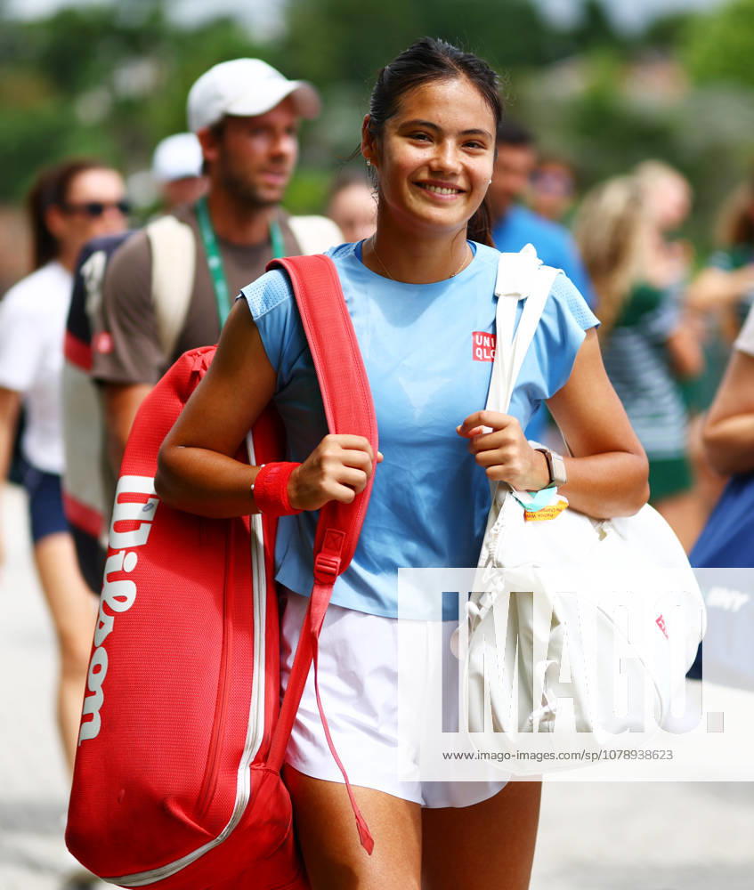 Emma Raducanu after a practice session. Wimbledon Tennis Championships, Practice and Previews, The All England Lawn Tennis and Croquet Club, London, UK - 28 Jun 2026London The All England Lawn Tennis and United Kingdom