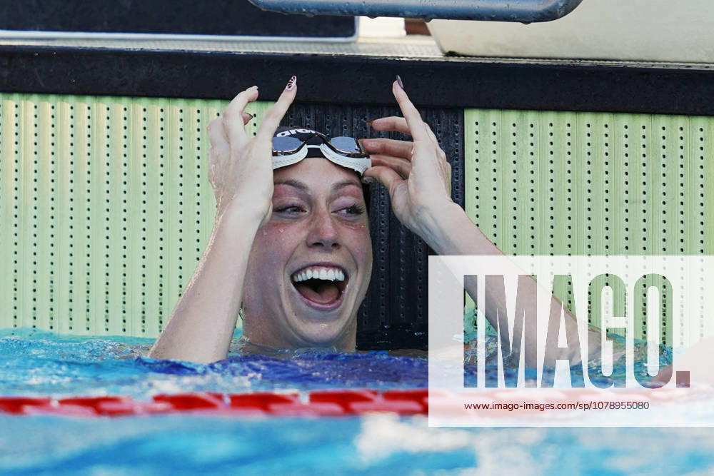 Gretchen Walsh from USA sets the world record in the 50m freestyle at the 62 th Trofeo Settecolli at Foro Italico in Rome, Italy Sunday, June 28, 2026. - swimming .